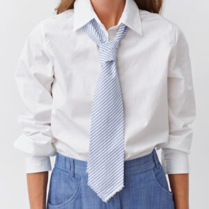 Tie striped blue - DIEGA