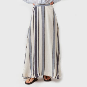 Linen skirt striped - DIEGA
