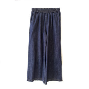 Wide denim trousers navy - IRMAS HUS